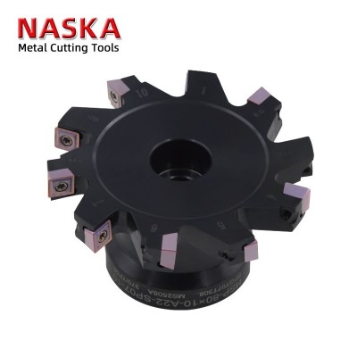 HSP-80x6-A22-SP05-10T可转位三面刃侧铣开槽铣刀盘图4