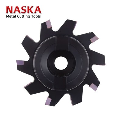 HSP-80x6-A22-SP05-10T可转位三面刃侧铣开槽铣刀盘图3