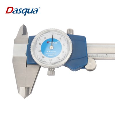 Dasqua达时科卡尺带表高精度不锈钢0-150mm带表游标测厚度表卡尺图2