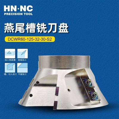 海纳DCWR60-100-27-30-2S可转位燕尾槽铣刀盘