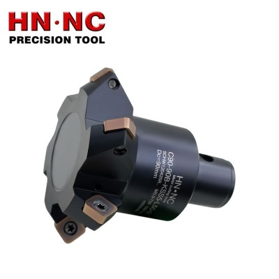 海纳C90-90B-KSS5-L50-6F V型槽铣刀盘倒角加工图5