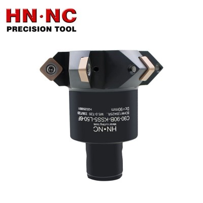 海纳C90-90B-KSS5-L50-6F V型槽铣刀盘倒角加工图4