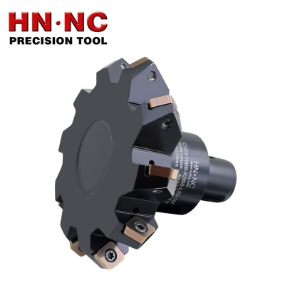 海纳C123-100B-KSS5-L50-10F V型槽铣刀盘倒角加工图4