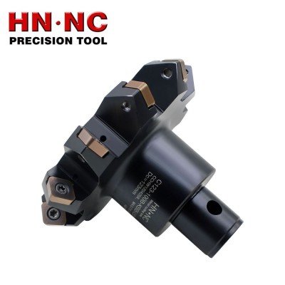 海纳C123-100B-KSS5-L50-10F V型槽铣刀盘倒角加工图5