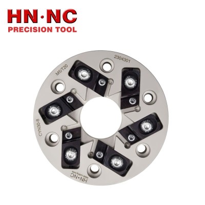 海纳非标定制丝杠螺杆T型螺纹丝杆旋风铣螺旋铣刀盘图4